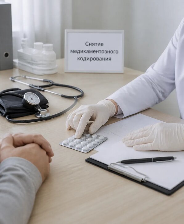 Снятие медикаментозного кодирования в Южном-Сахалинске от 5166 р. | Медзона