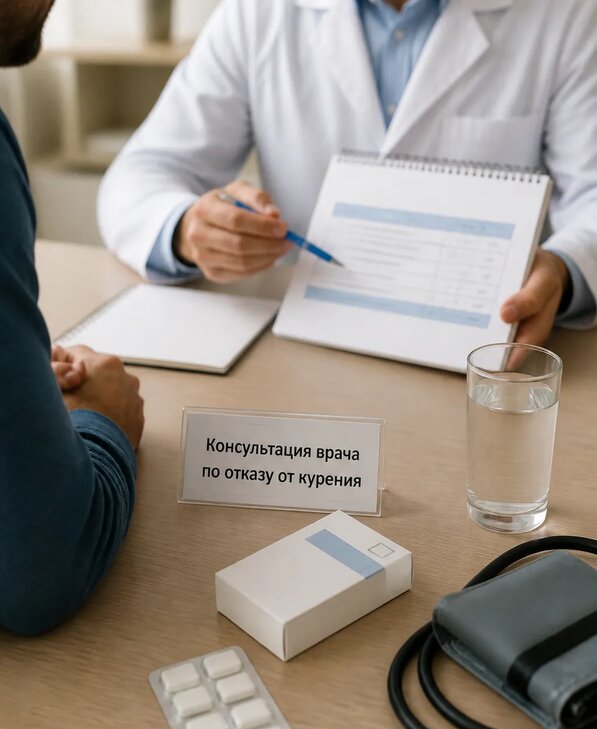 Консультация врача по отказу от курения для взрослых в Южном-Сахалинске